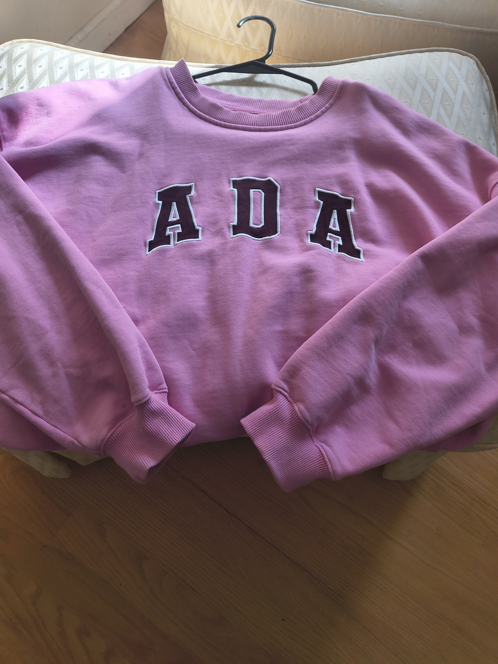 Adanola Pink ADA Pullover Sweatshirt - Picture 2 of 3